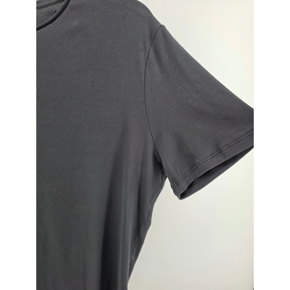 COS Charcoal Grey Crew Neck T-Shirt Relaxed Fit Short Sleeve XL - Picture 6 of 10